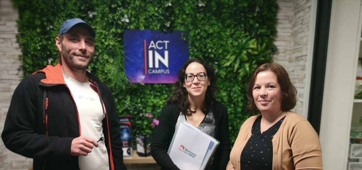 Première mise à l’abri à Poitiers