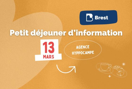Petit déjeuner d&rsquo;information à Brest le 13 mars